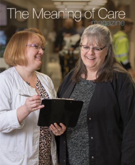 The Meaning Of Care Magazine Cover Spring 2018