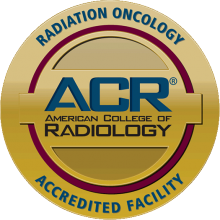 American College of Radiology Accreditation for Radiation Oncology badge