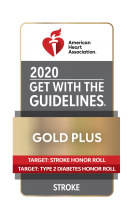 American Heart Association Get With the Guidelines Gold Plus for Stroke logo